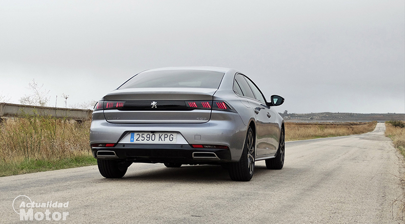 Test Peugeot 508 rear