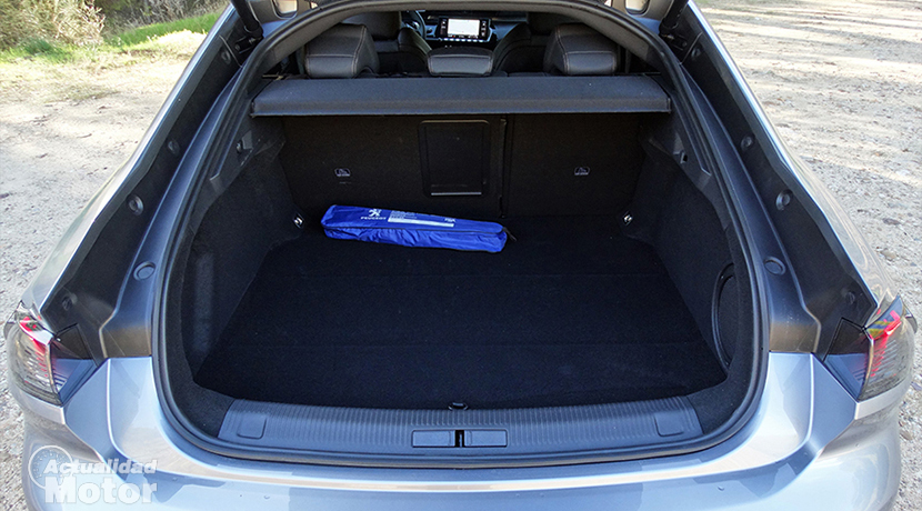Test Peugeot 508 boot capacity