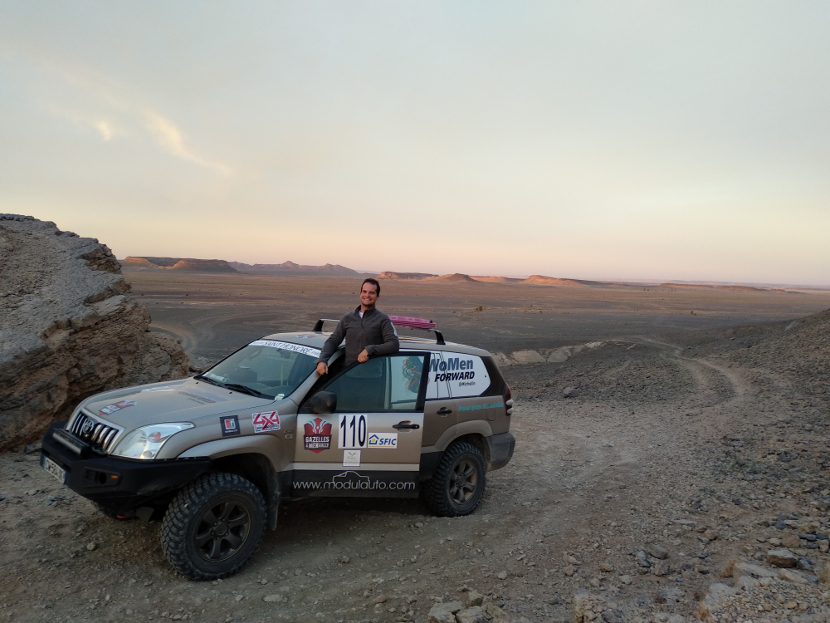 Rally gazelles and Men 2018 starting day 