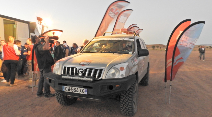 Rally gazelles & men 2018 arriving